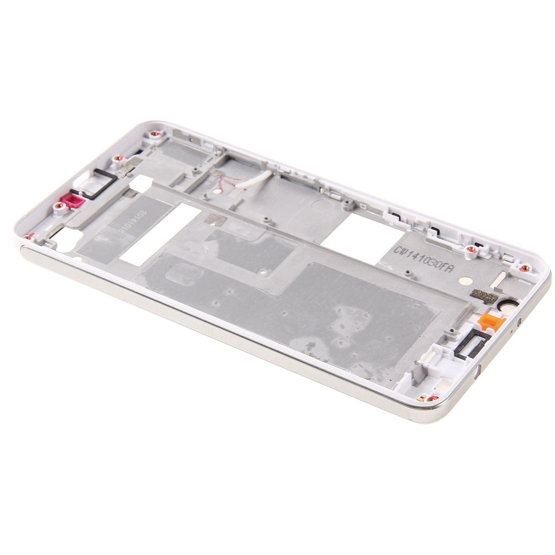 For Huawei Honor 6 Front Housing LCD Frame Bezel(White)