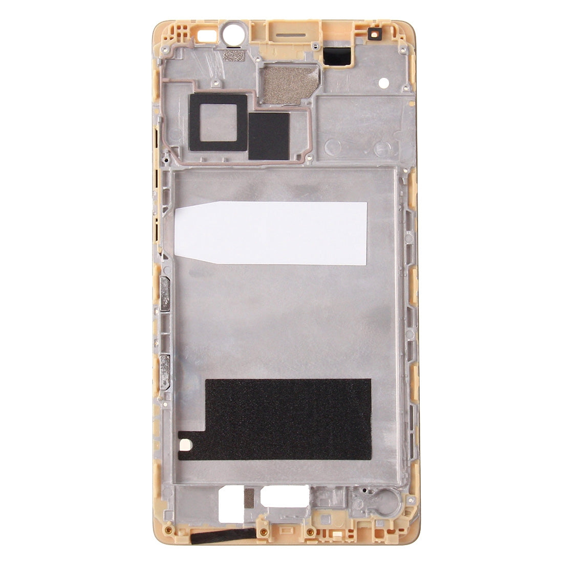 For Huawei Mate 8 Front Housing LCD Frame Bezel Plate(Gold)