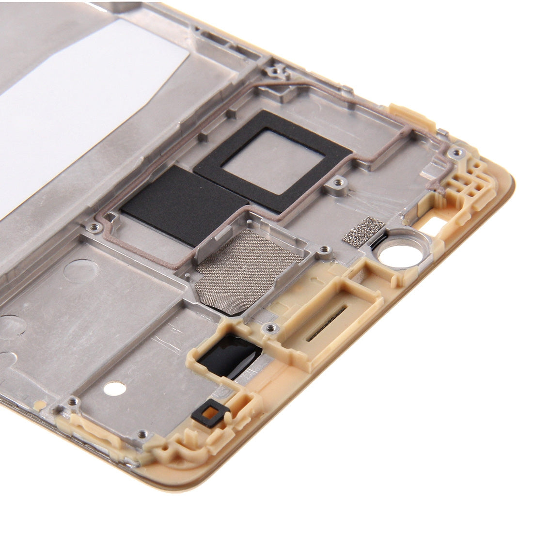 For Huawei Mate 8 Front Housing LCD Frame Bezel Plate(Gold)