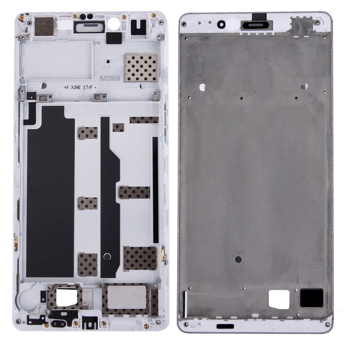 For OPPO R7s Front Housing LCD Frame Bezel Plate