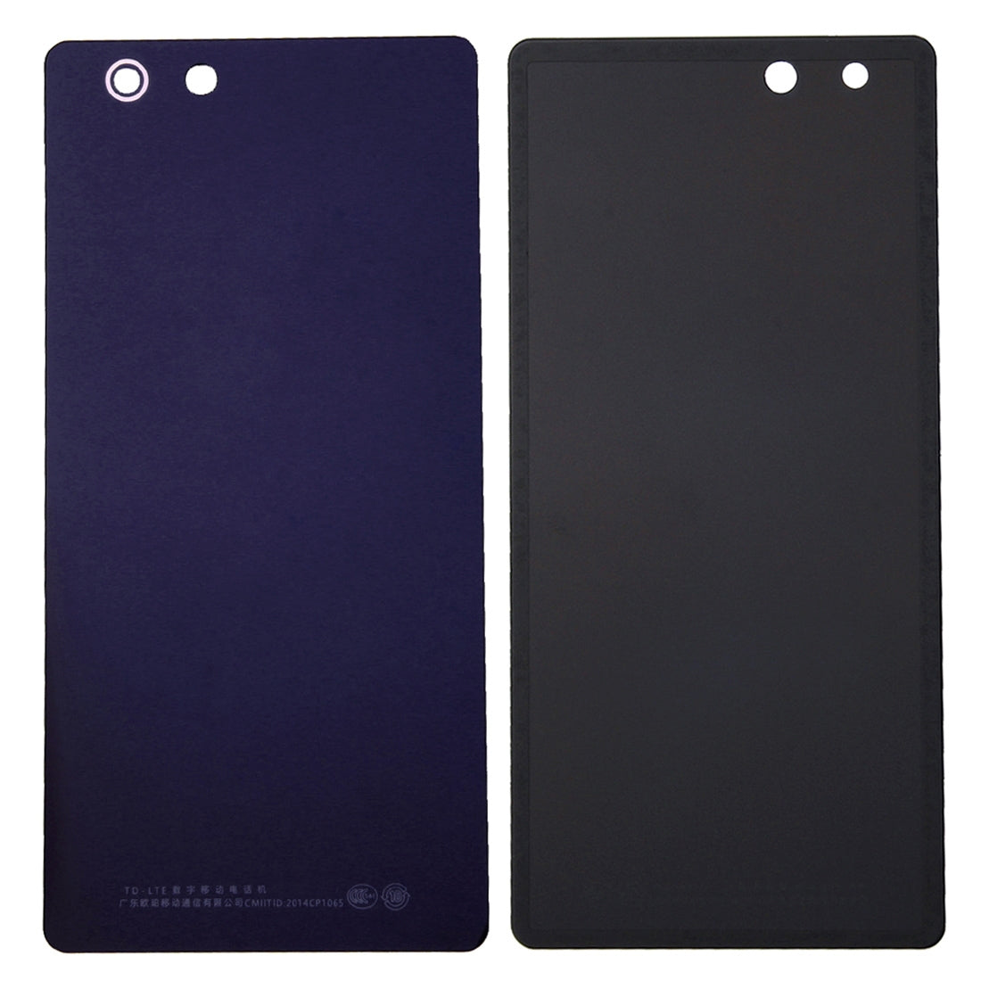 For OPPO R1S R8007 Battery Back Cover (Dark Blue)