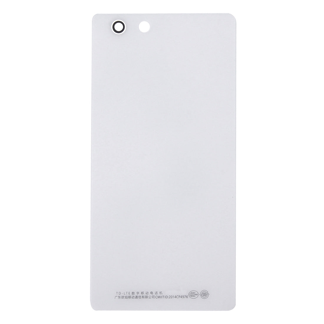 For OPPO R1C R8207 Battery Back Cover (White)