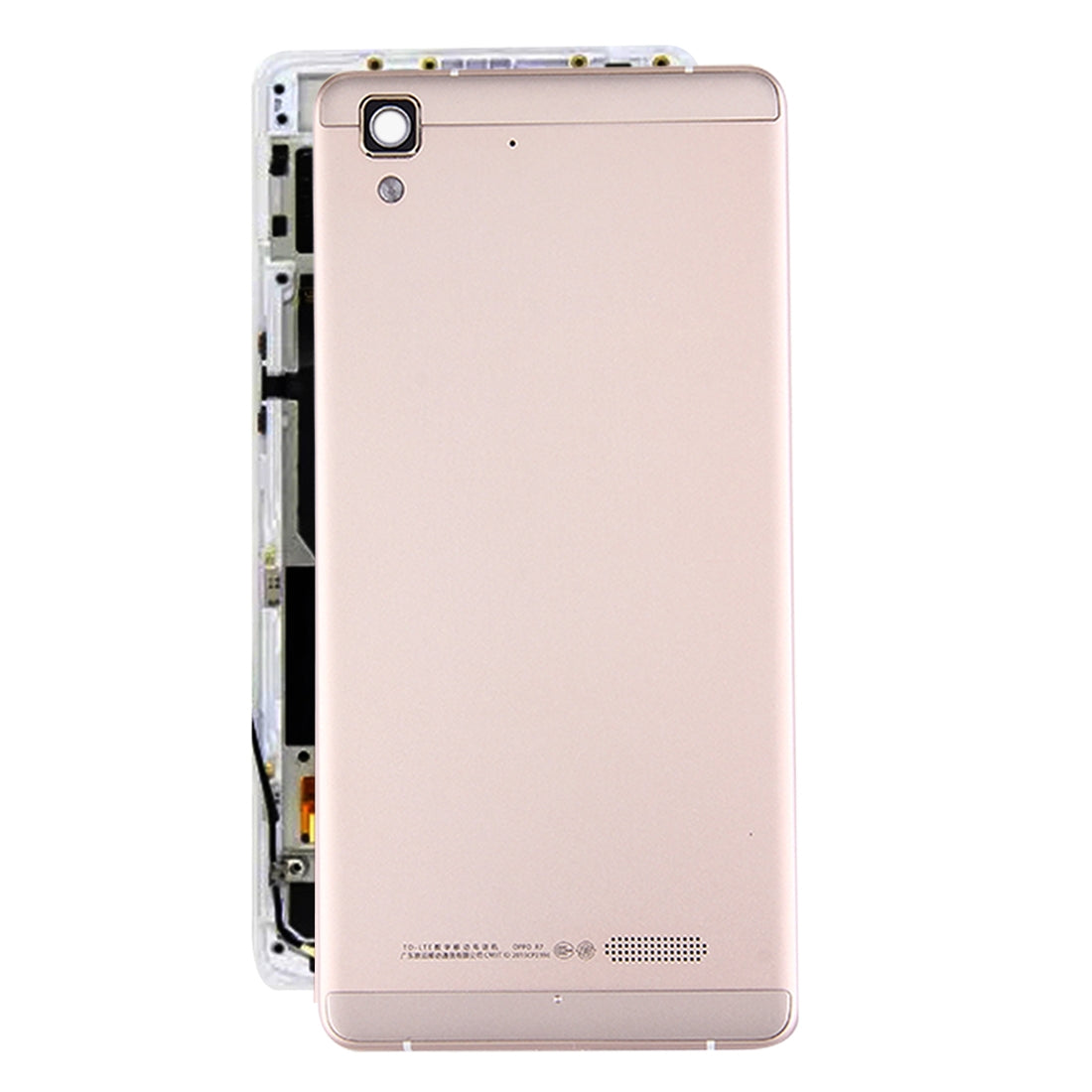For OPPO R7 Battery Back Cover (Rose Gold)