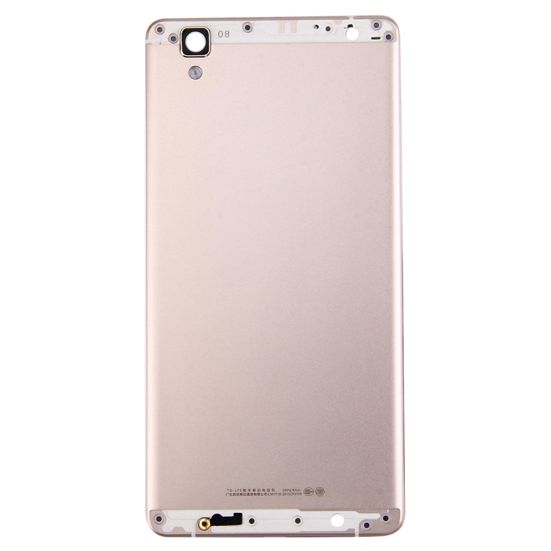 For OPPO R7s Battery Back Cover (Rose Gold)