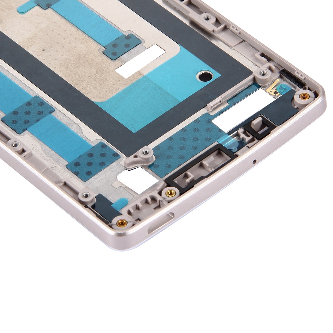 For OPPO A31 Battery Back Cover + Front Housing LCD Frame Bezel Plate (White)