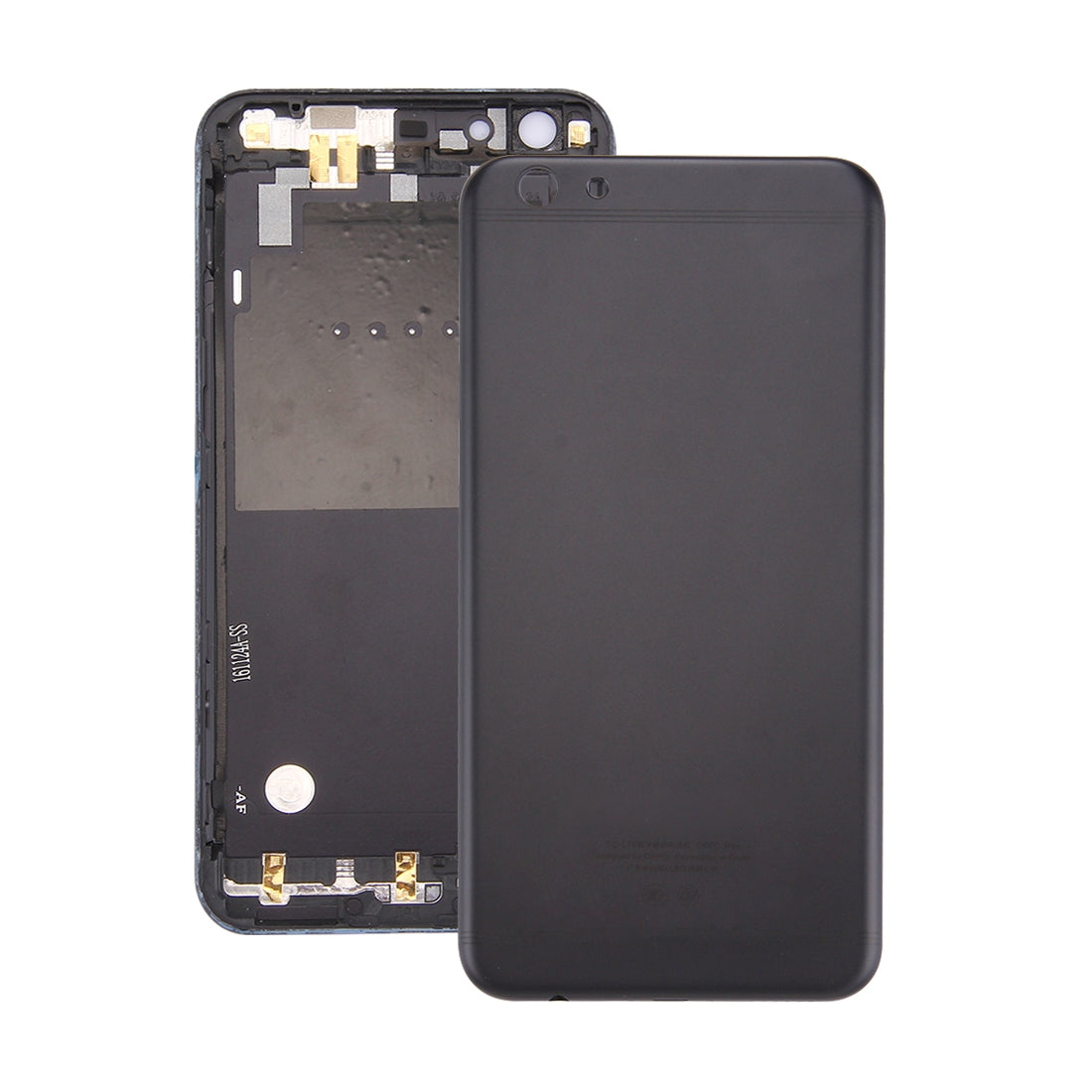 For OPPO R9s Battery Back Cover (Black)