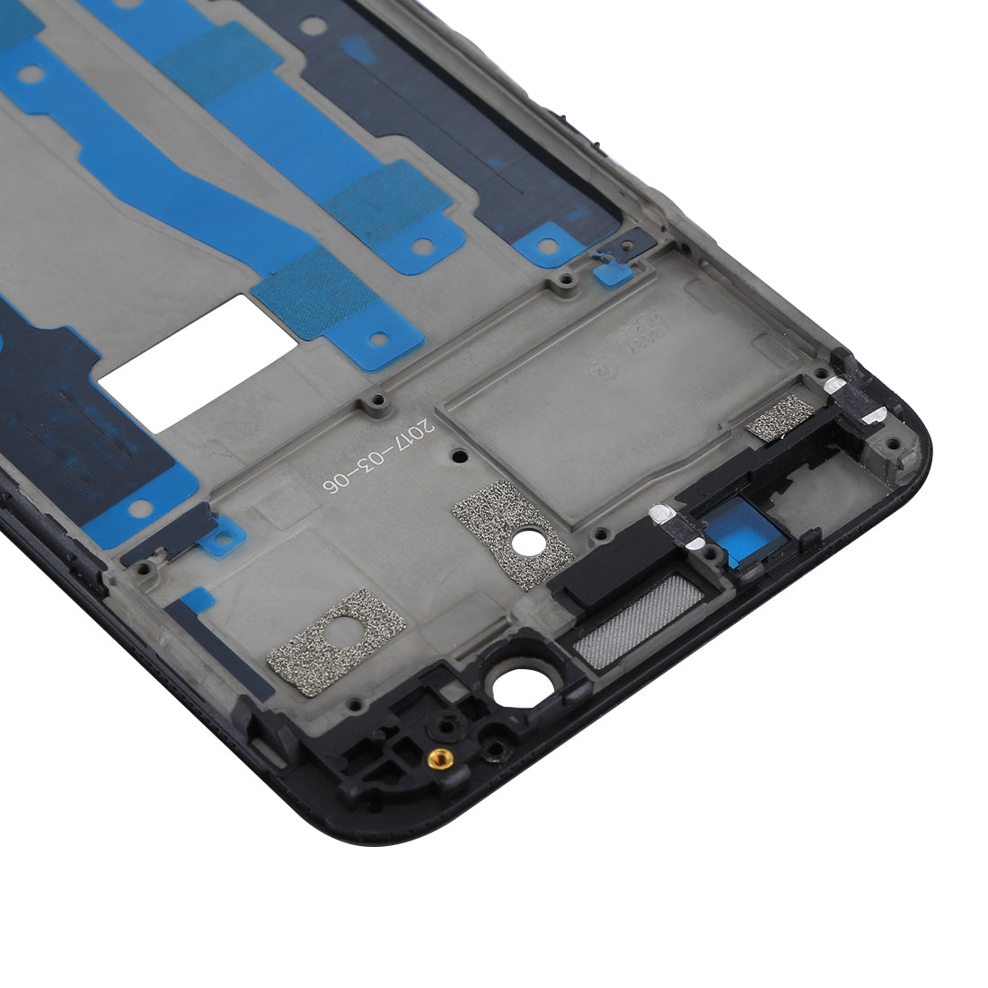 For OPPO R9sk Front Housing LCD Frame Bezel Plate (Black)