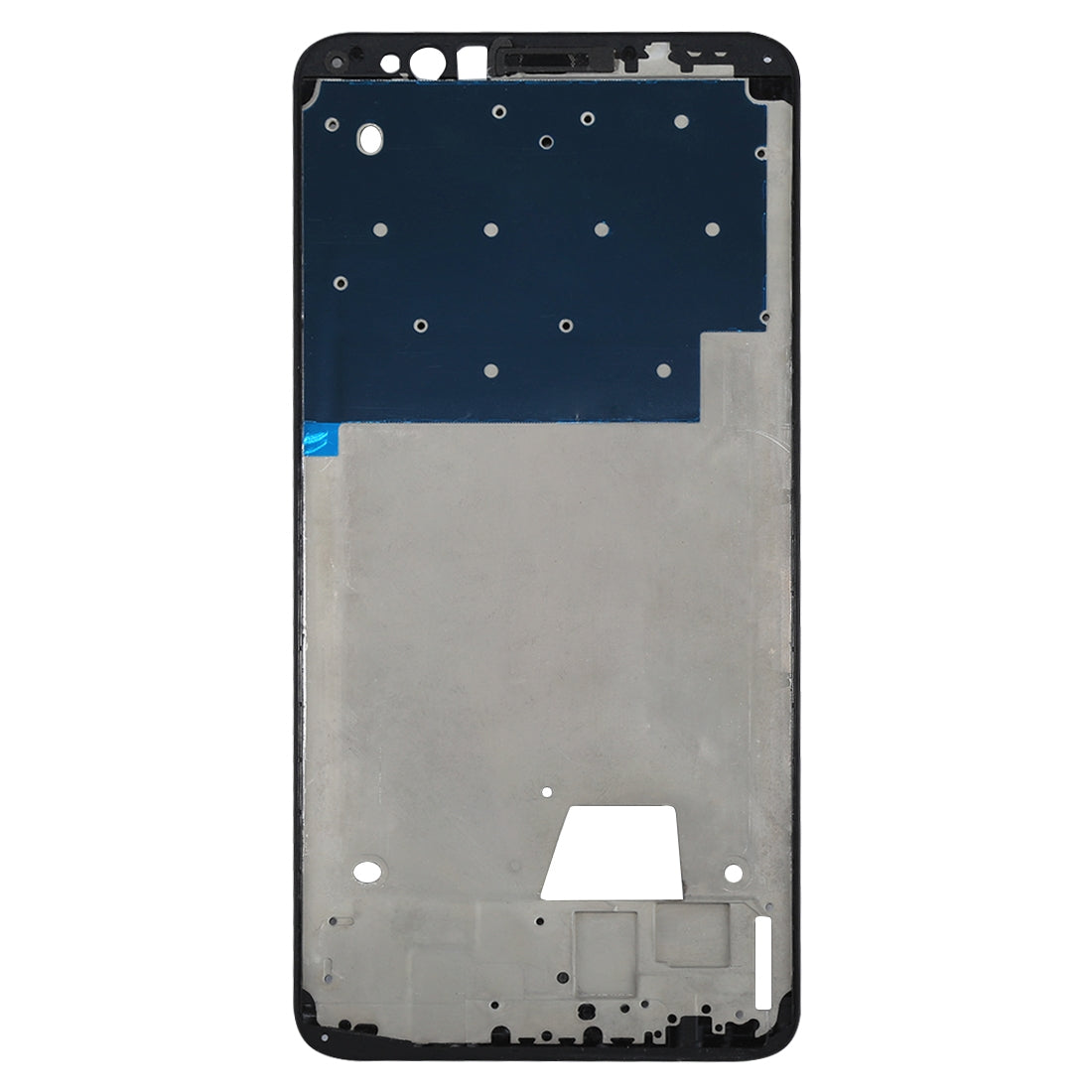 For OPPO R11s Front Housing LCD Frame Bezel Plate (Black)