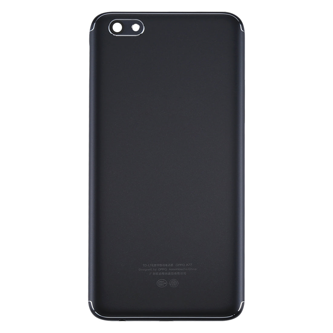 For OPPO A77 Back Cover (Black)