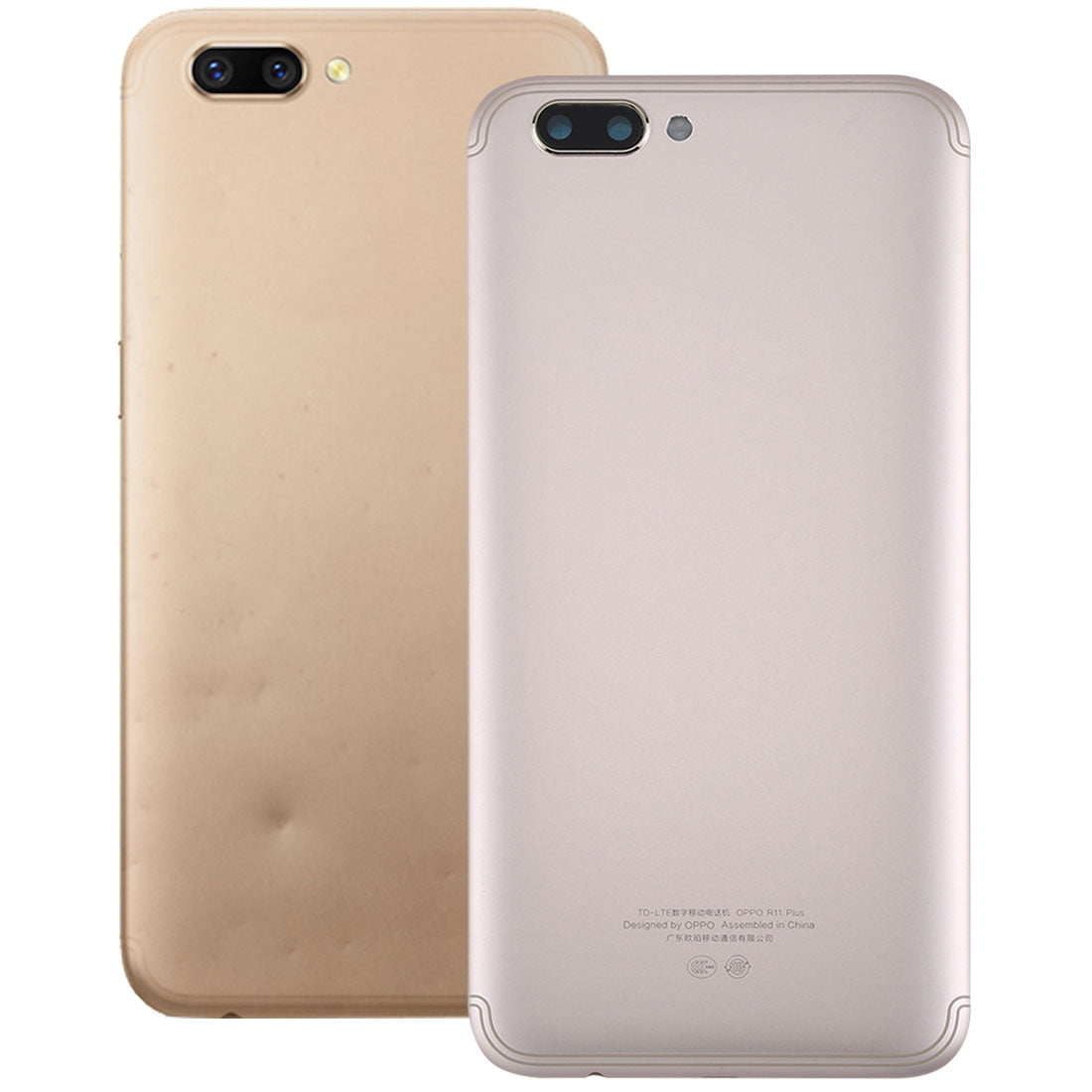 For OPPO R11 Plus Back Cover (Gold)
