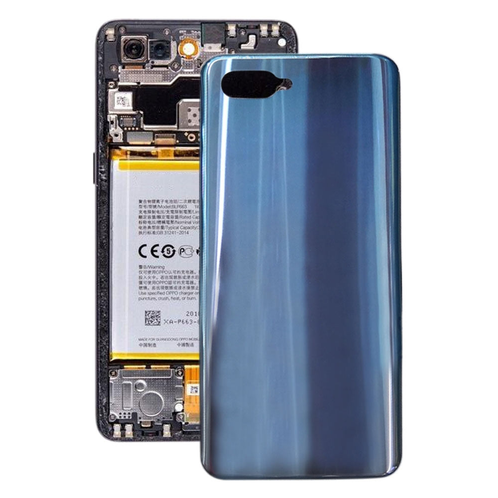 For OPPO K1 / RX17 Neo Battery Back Cover (Blue)