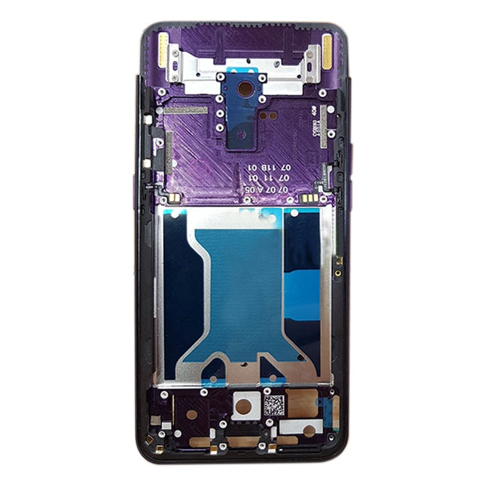 For OPPO Find X Middle Frame Bezel Plate (Black)