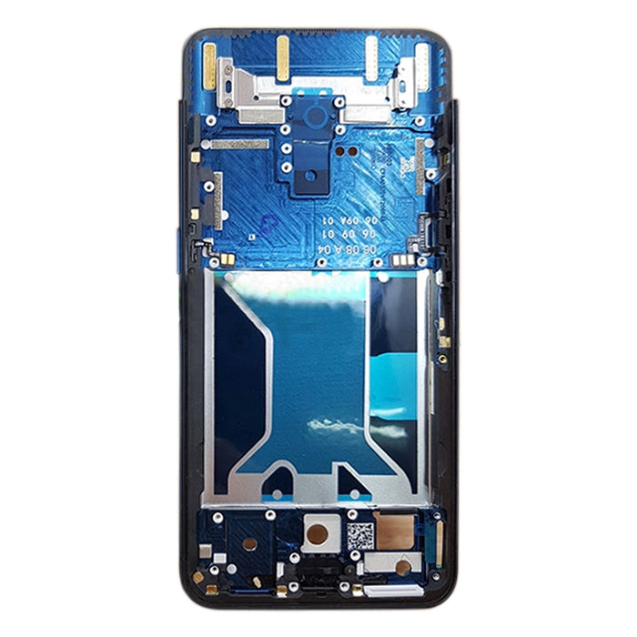 For OPPO Find X Middle Frame Bezel Plate (Black)