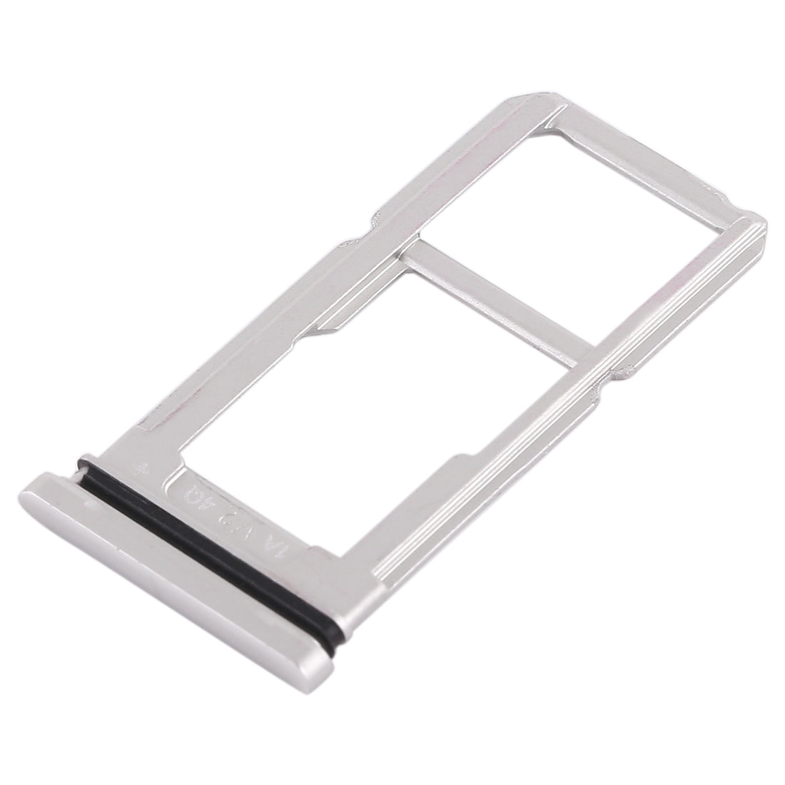 For OPPO R15 SIM Card Tray + SIM Card Tray / Micro SD Card Tray (Silver)