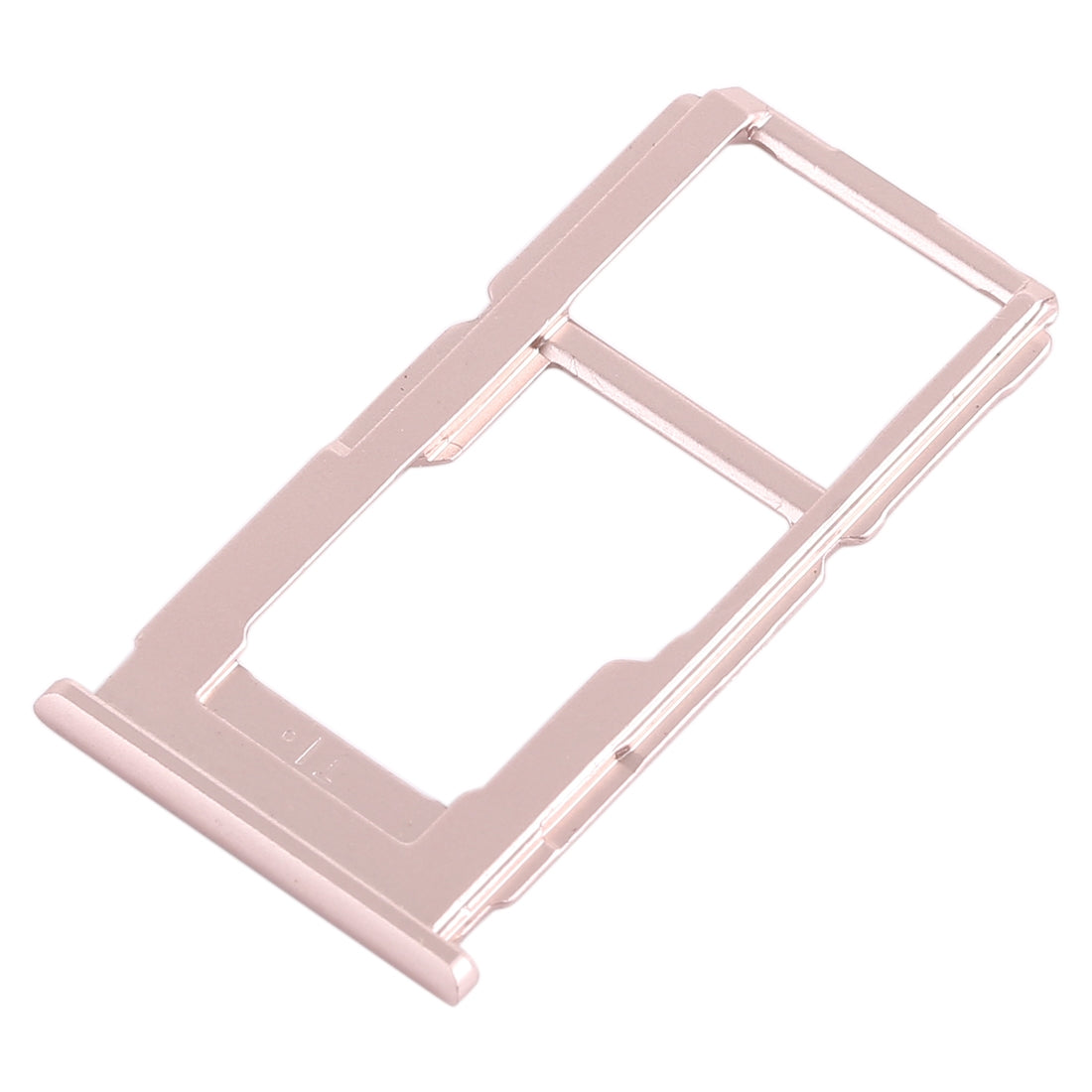 For OPPO R11s Plus SIM Card Tray + SIM Card Tray / Micro SD Card Tray (Rose Gold)
