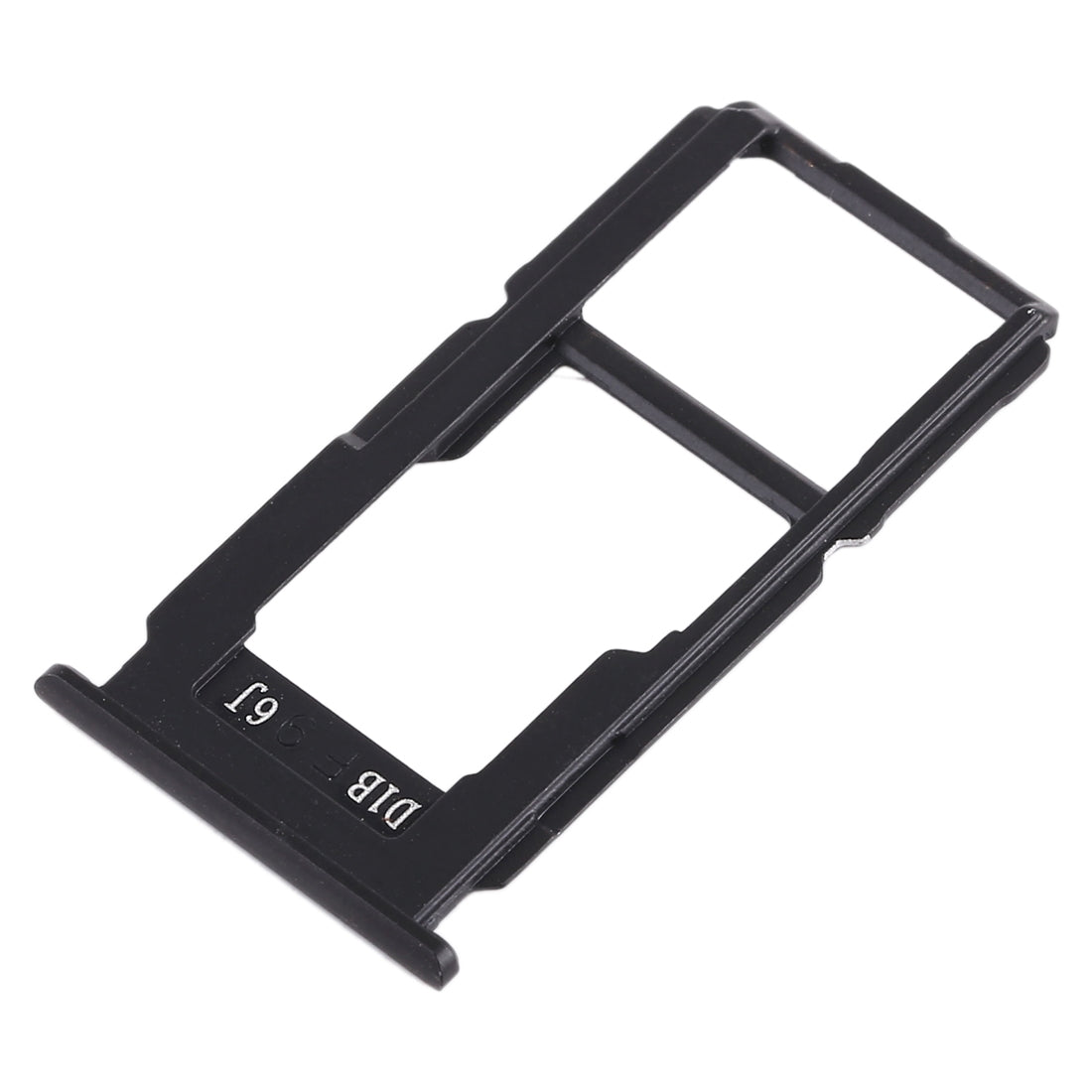 For OPPO R11 SIM Card Tray + SIM Card Tray / Micro SD Card Tray (Black)