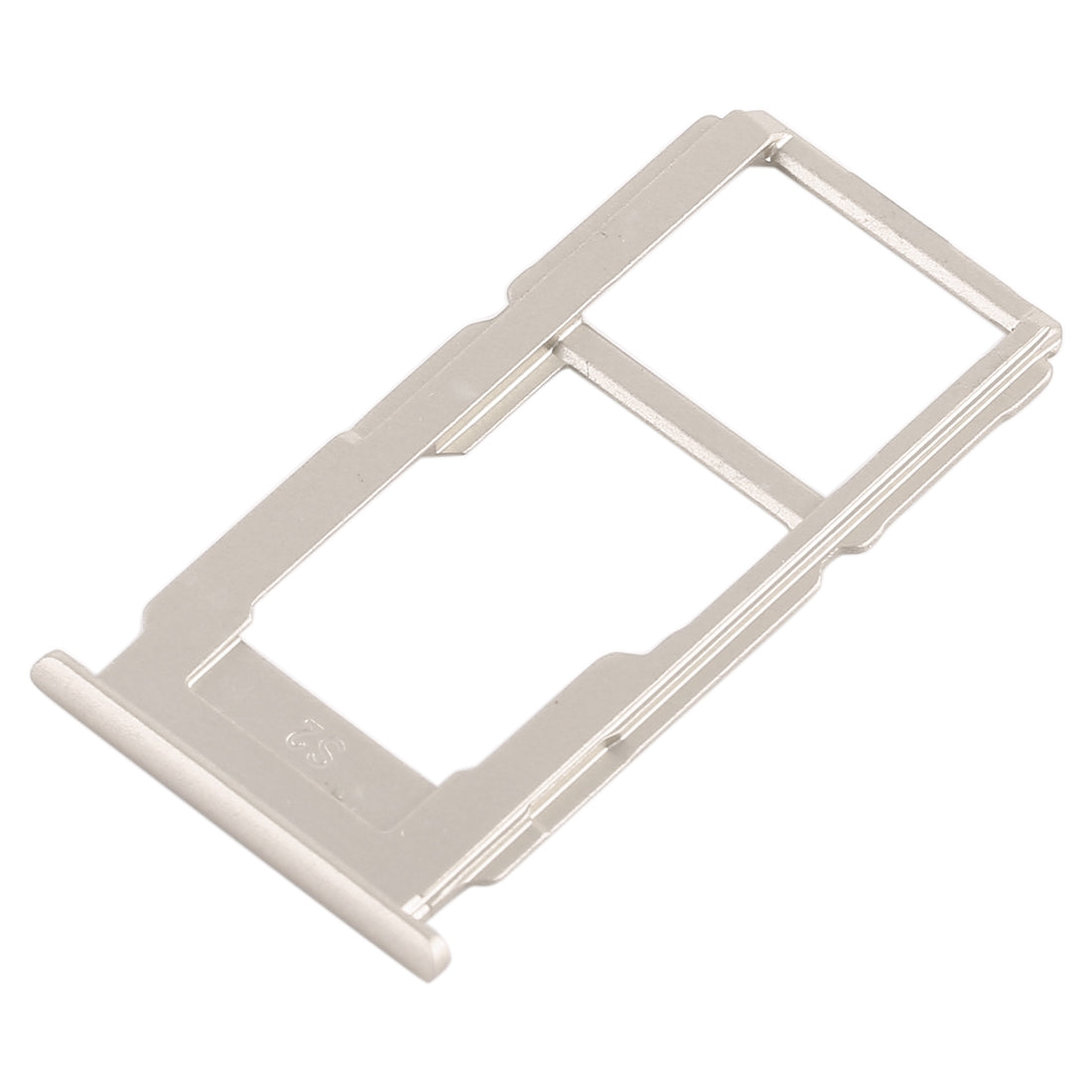 For OPPO R11 SIM Card Tray + SIM Card Tray / Micro SD Card Tray (Silver)