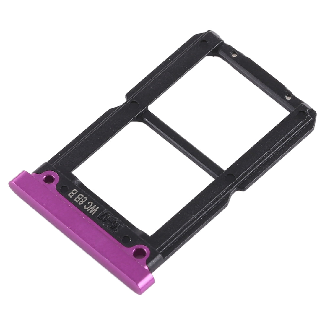 For OPPO R17 2 x SIM Card Tray (Purple)