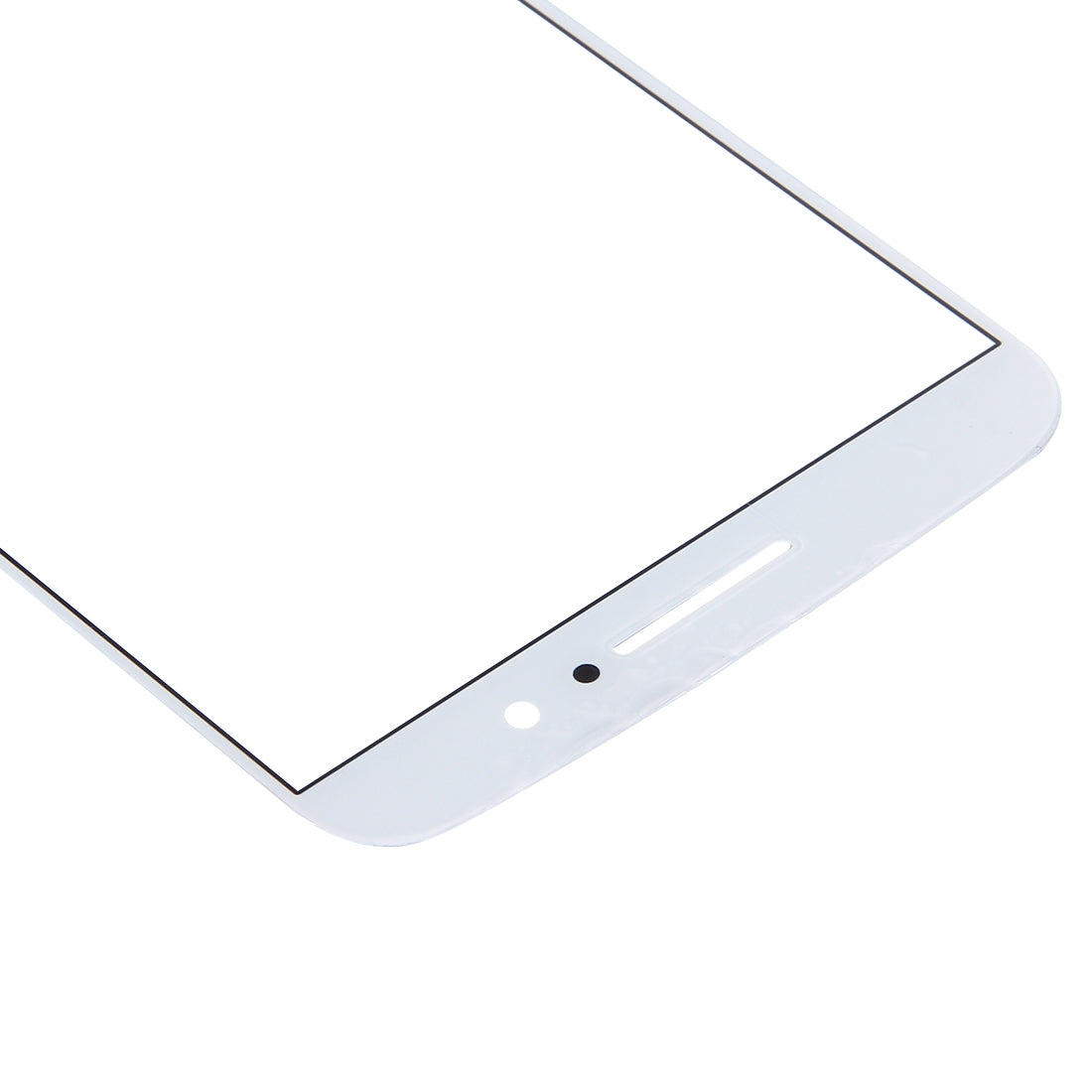 Front Screen Outer Glass Lens for Motorola Moto M / XT1662 (White)