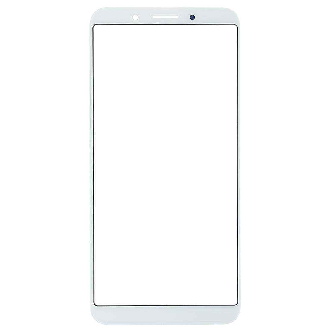 For OPPO A83 Front Screen Outer Glass Lens (White)