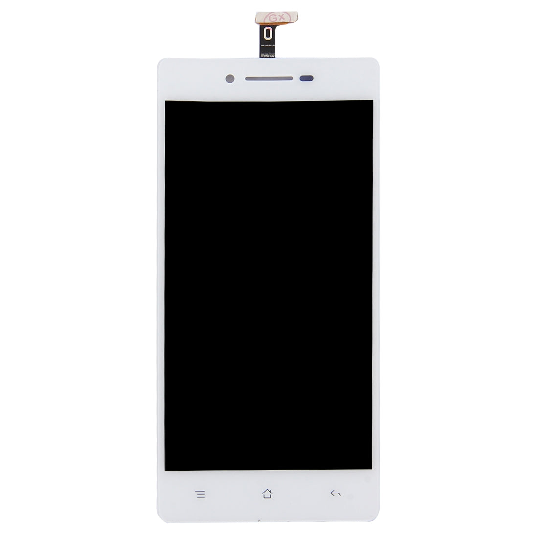 For OPPO R1s / R8007 LCD Screen and Digitizer Full Assembly(White)
