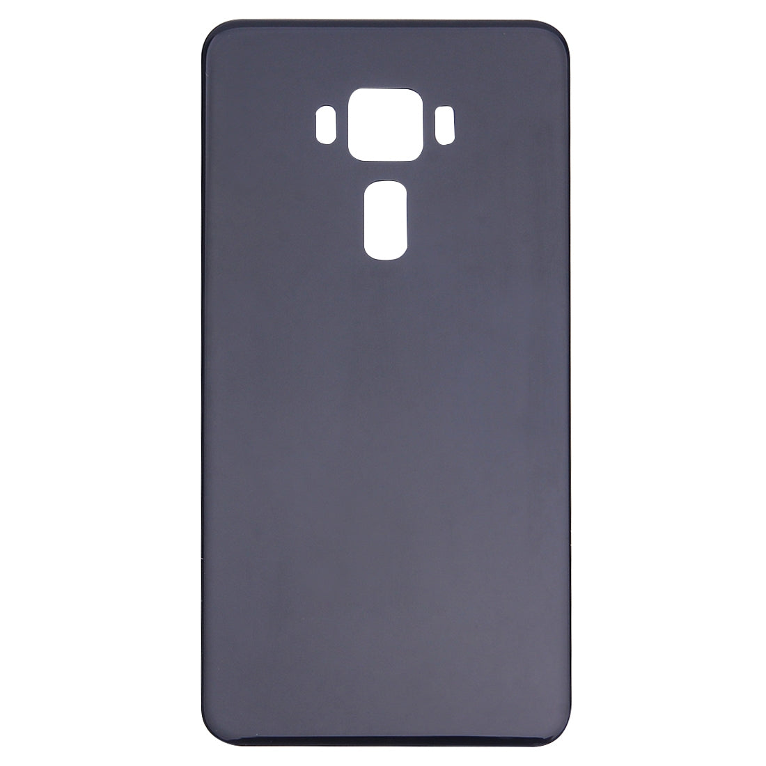 Glass Back Battery Cover for ASUS ZenFone 3 / ZE520KL 5.2 inch(Black)
