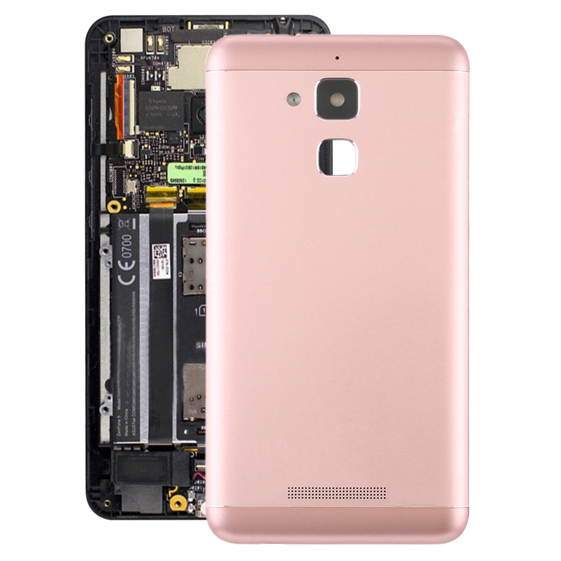 Aluminium Alloy Back Battery Cover for ASUS ZenFone 3 Max / ZC520TL