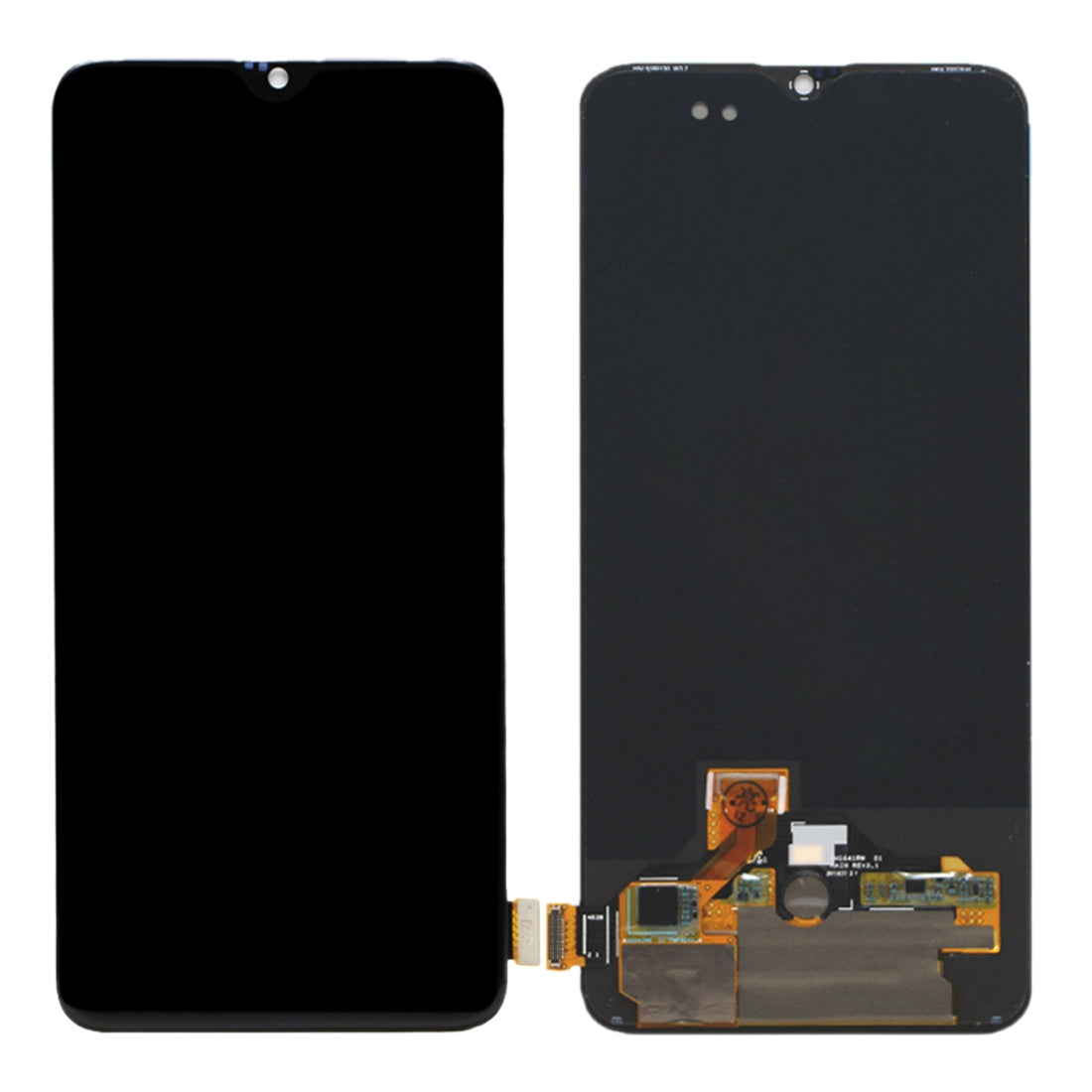 For OnePlus 6T with Digitizer Full Assembly OEM LCD Screen (Black)