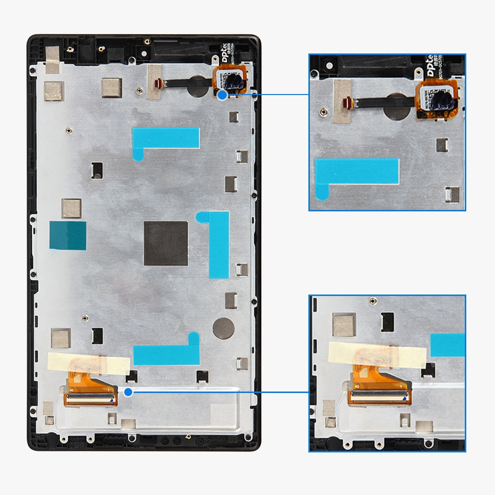OEM LCD Screen for ASUS ZenPad C 7.0 Z170MG Digitizer Full Assembly with Frame?Black)