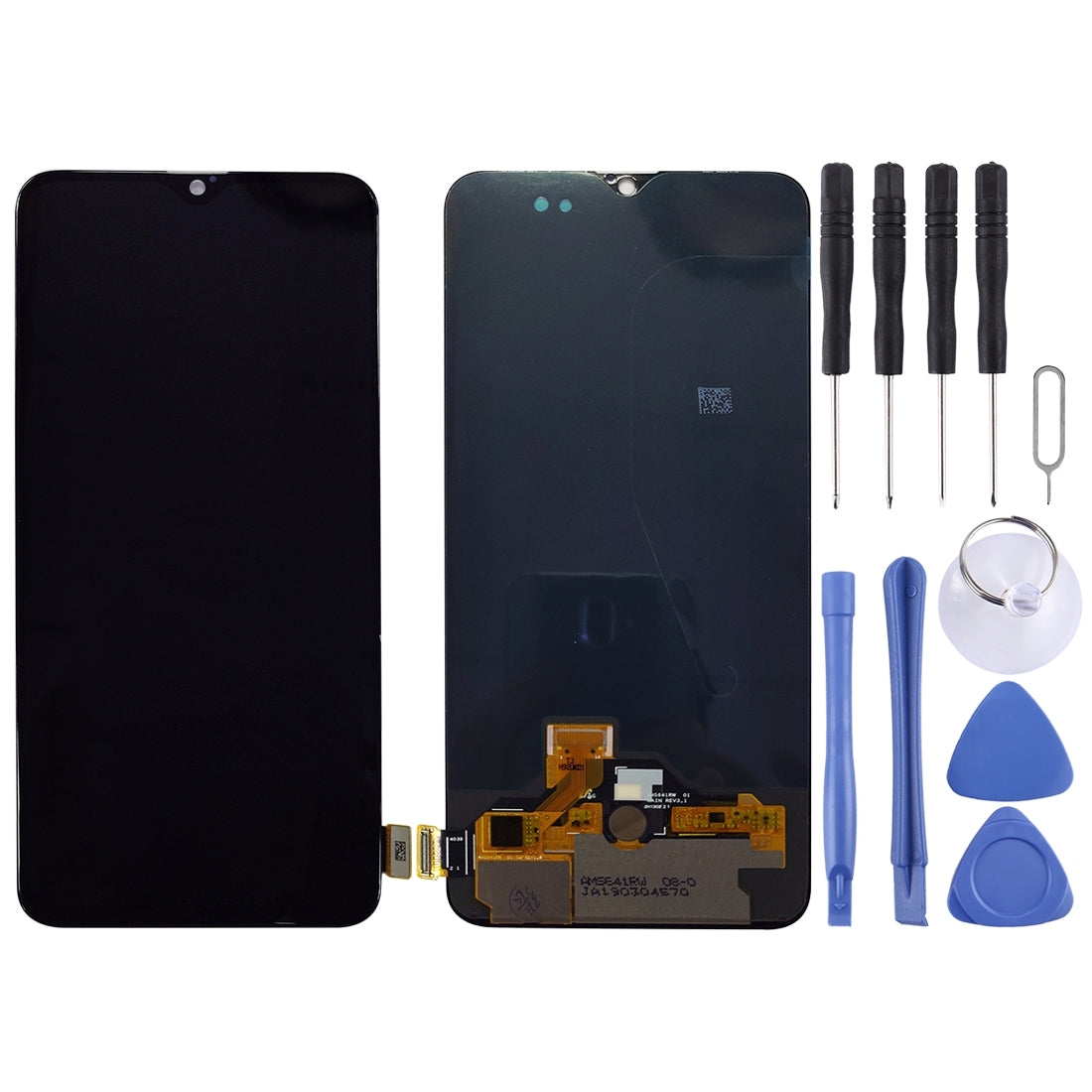 Original LCD Screen for OPPO K1 with Digitizer Full Assembly(Black)