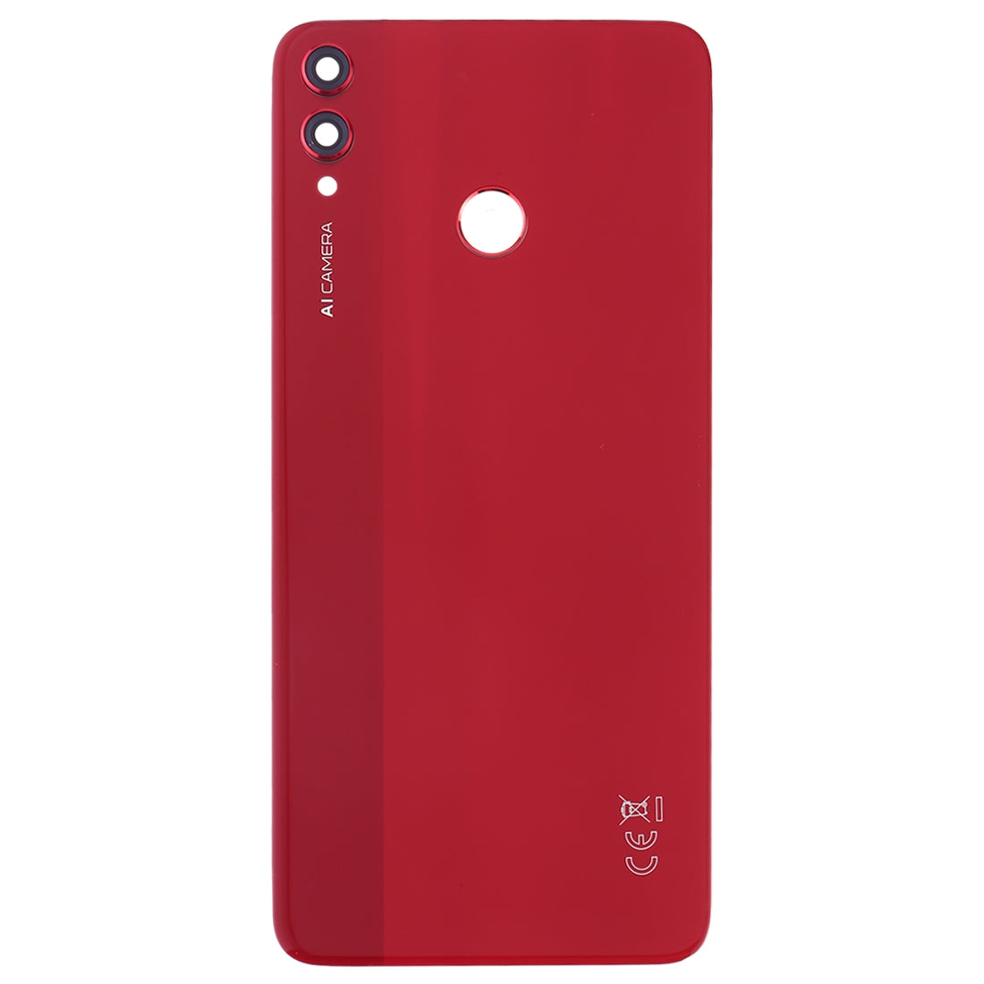 Original Battery Back Cover with Camera Lens for Huawei Honor 8X(Red)