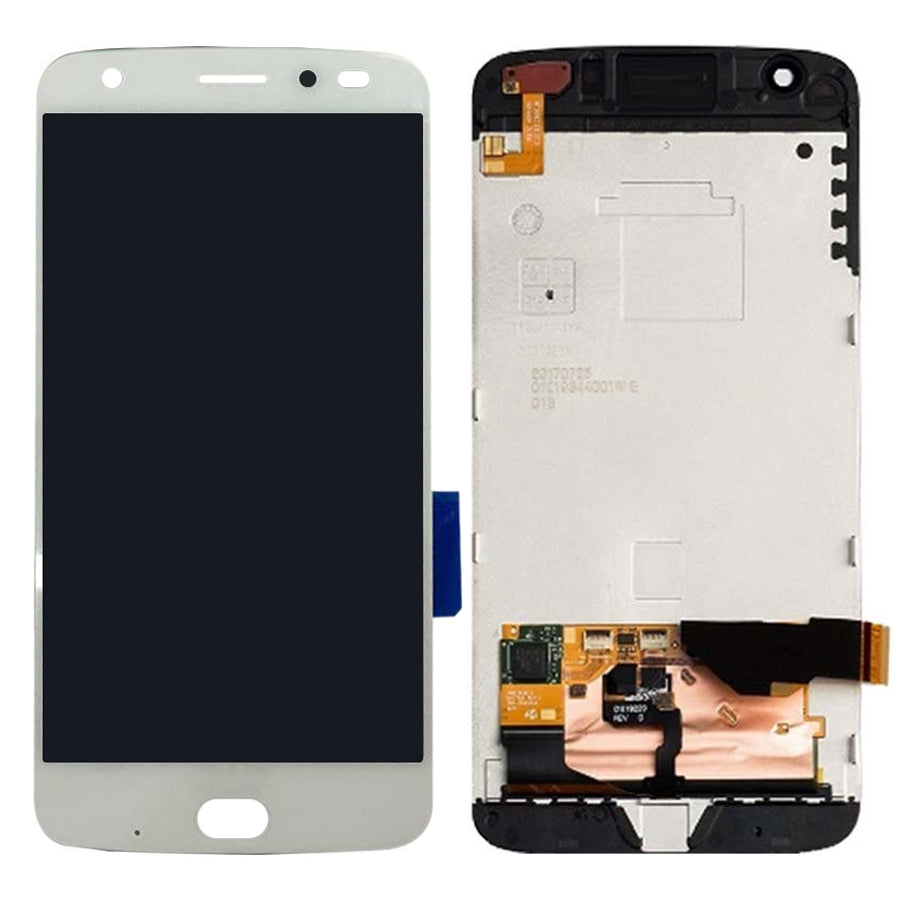 Original LCD Screen for Motorola Moto Z2 Force XT1789 with Digitizer Full Assembly (White)