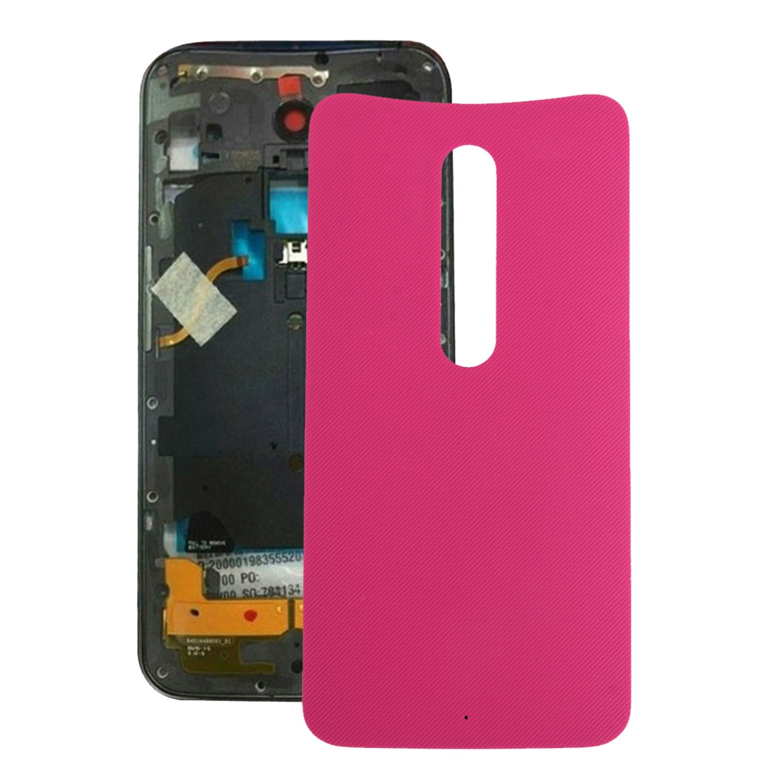 Battery Back Cover for Motorola Moto X Style (Magenta)