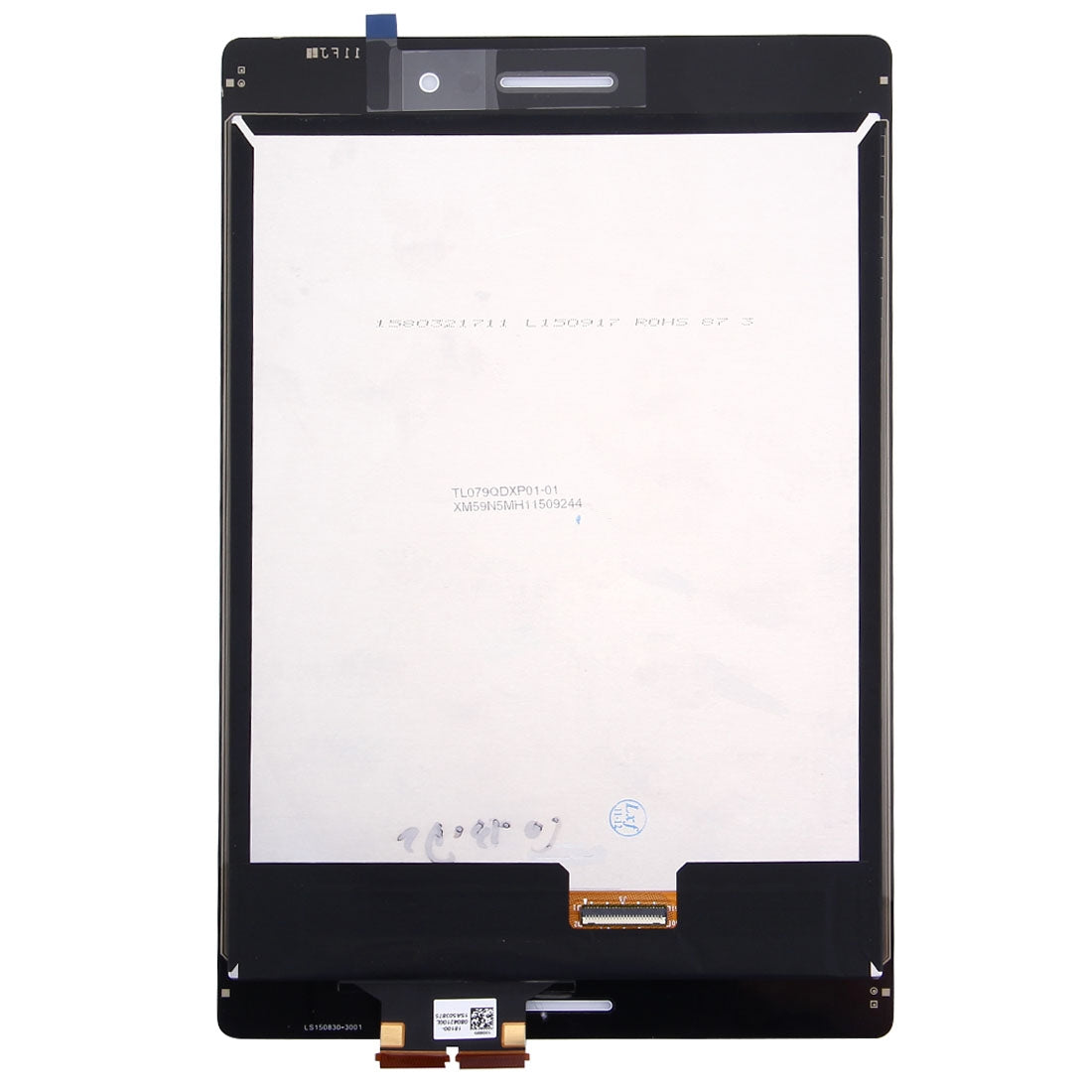OEM LCD Screen for Asus ZenPad S 8.0 / Z580 (28mm Cable) with Digitizer Full Assembly (White)