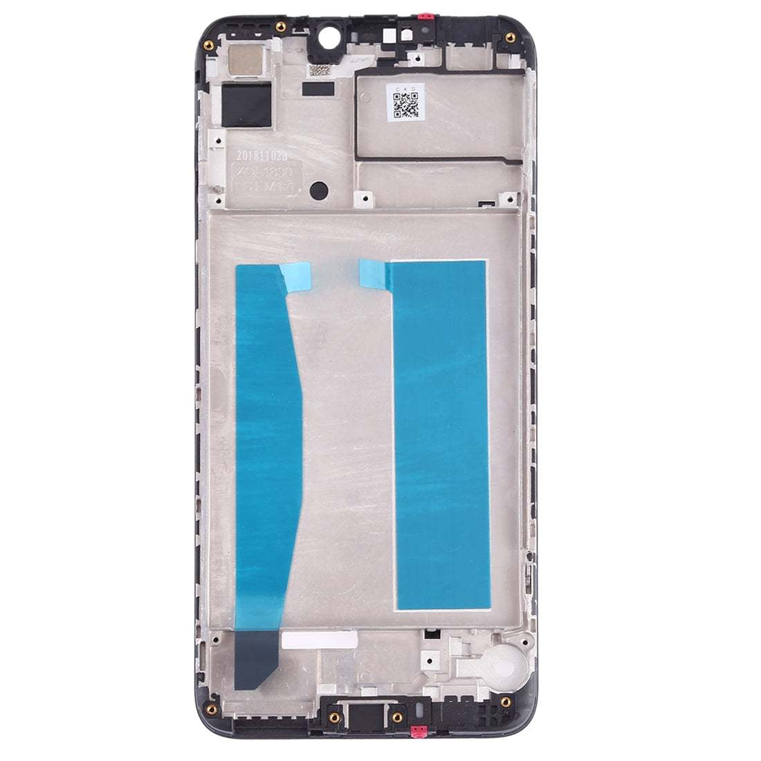 Middle Frame Bezel Plate for Asus Zenfone Max (M2) ZB633KL(Black)