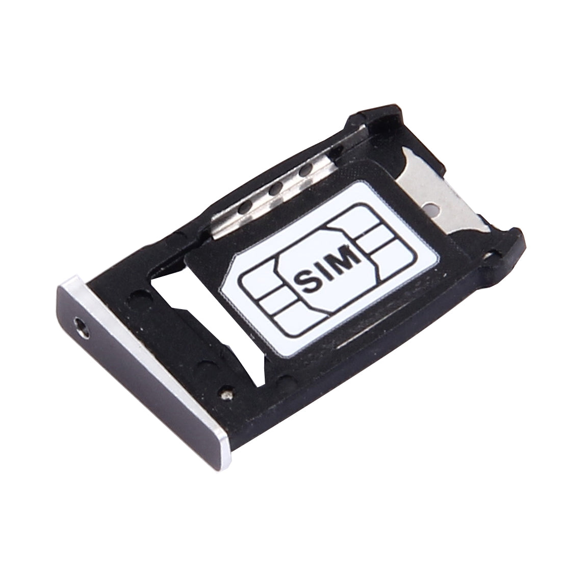 SIM Card Tray for Motorola Moto X (2nd Gen.) (Silver)