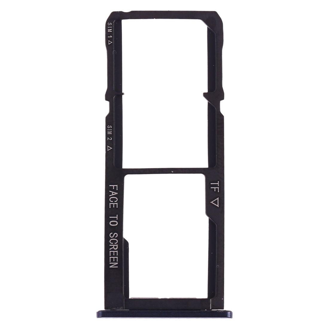 SIM Card Tray + SIM Card Tray + Micro SD Card Tray for Asus Zenfone 4 Selfie ZD553KL / ZB553KL(Dark Blue)