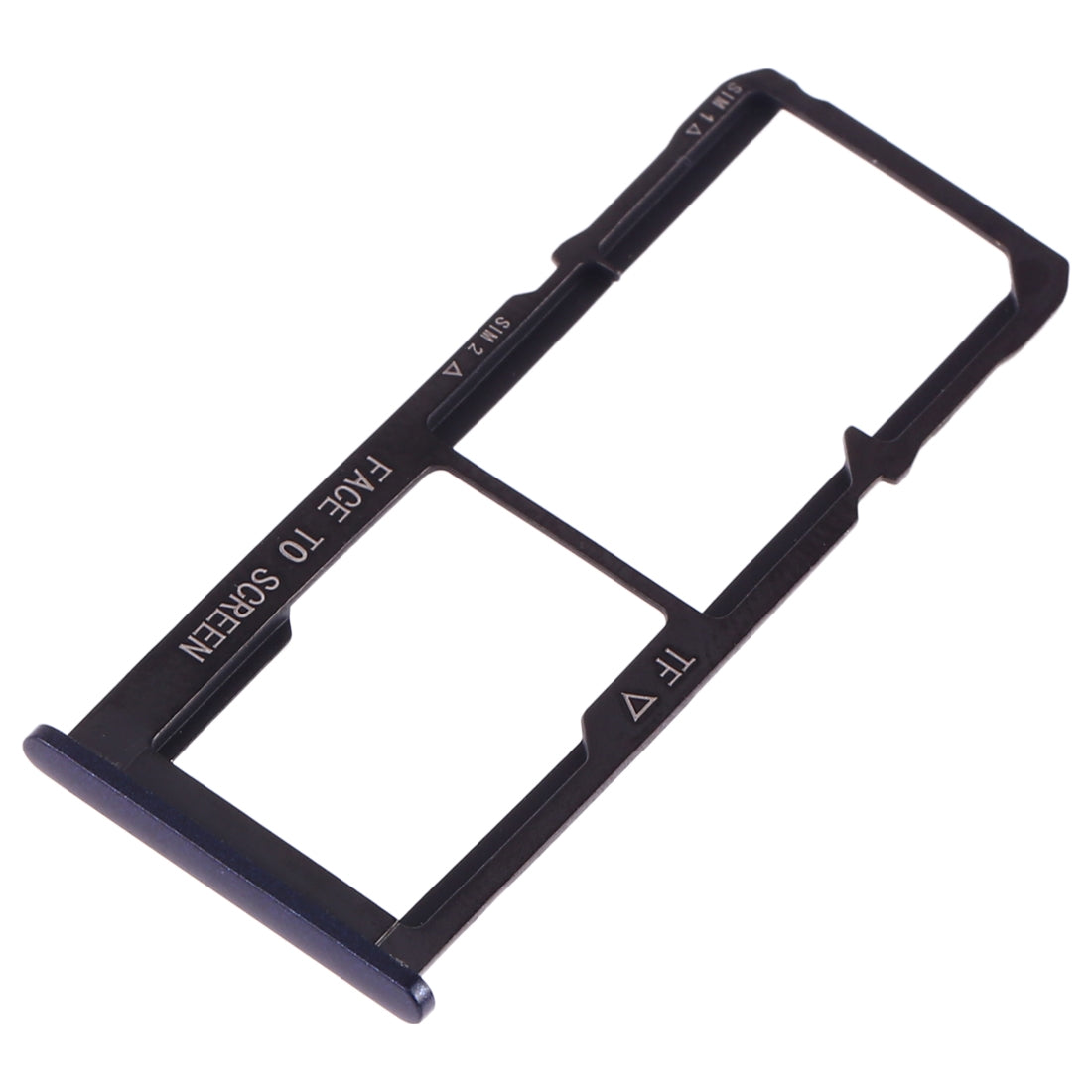 SIM Card Tray + SIM Card Tray + Micro SD Card Tray for Asus Zenfone 4 Selfie ZD553KL / ZB553KL(Dark Blue)