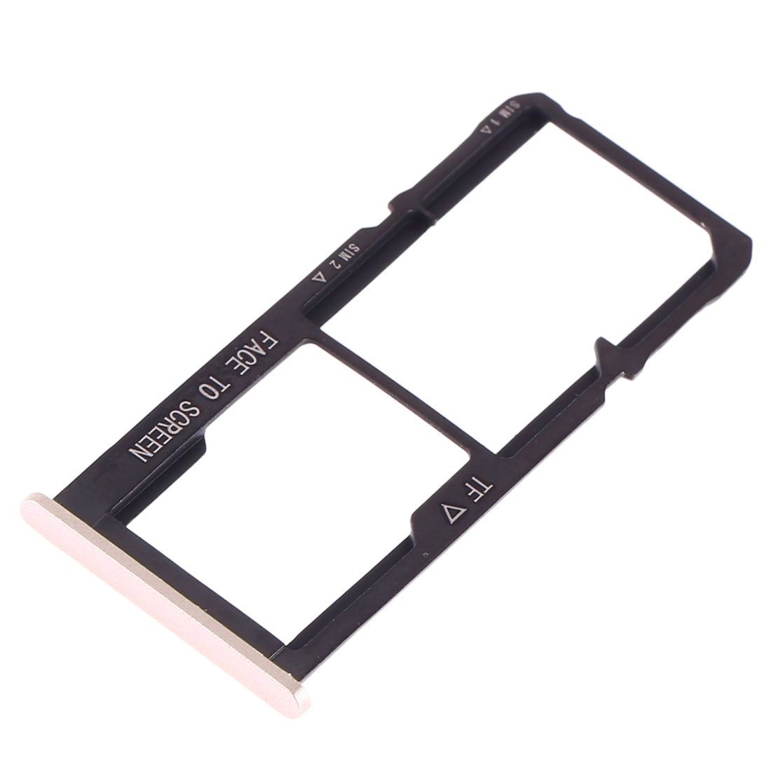 SIM Card Tray + SIM Card Tray + Micro SD Card Tray for Asus Zenfone 4 Selfie ZD553KL / ZB553KL(Gold)