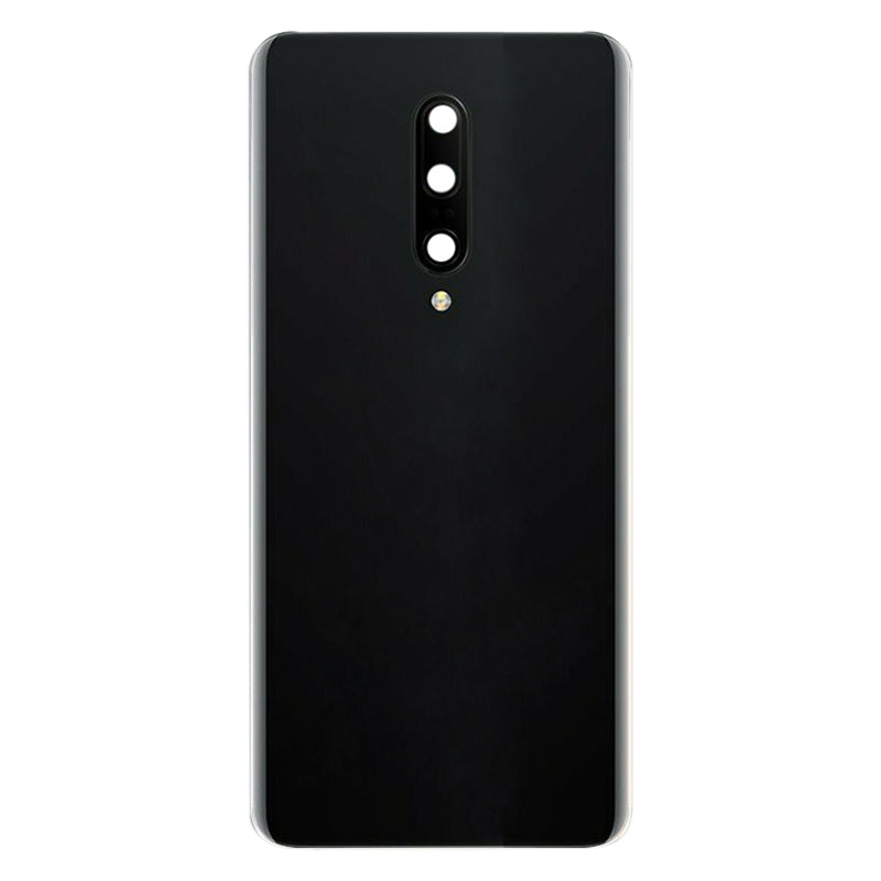 For OnePlus 7 Pro Battery Back Cover With Camera Lens (Black)
