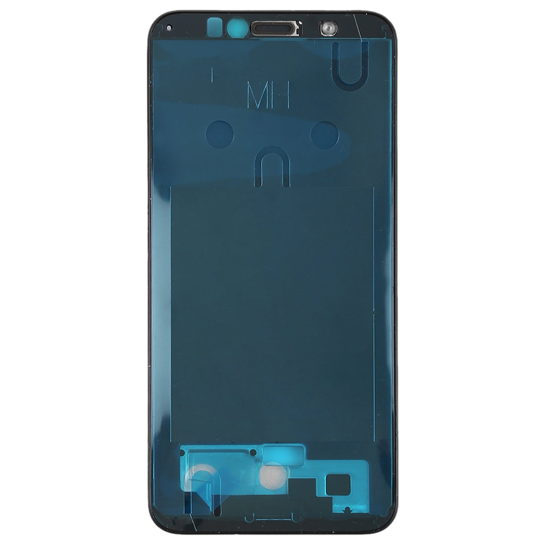Front Housing LCD Frame Bezel for Huawei Honor Play 7A(Black)