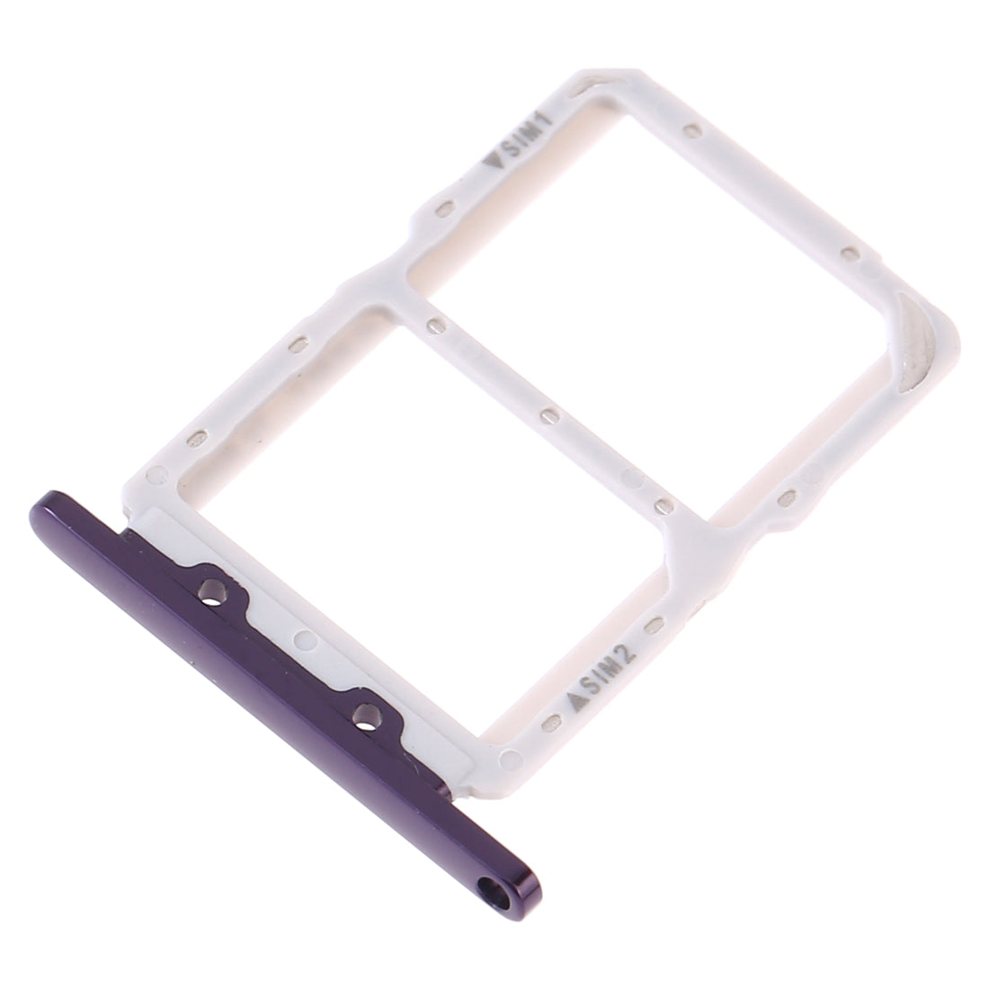 SIM Card Tray + SIM Card Tray for Huawei Honor 20 Pro(Purple)