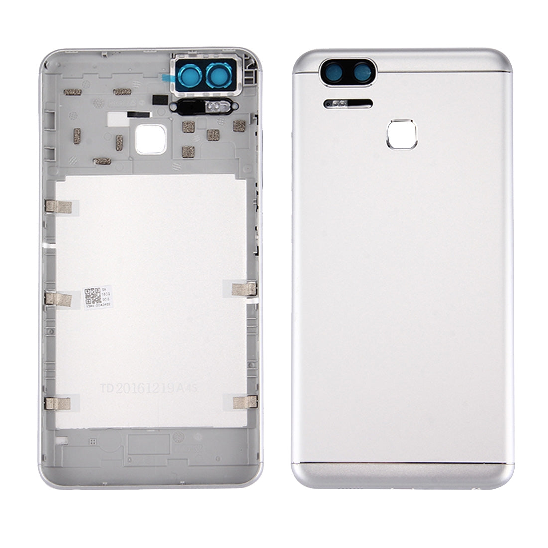 Back Battery Cover for Asus ZenFone 3 Zoom / ZE553KL(Silver)