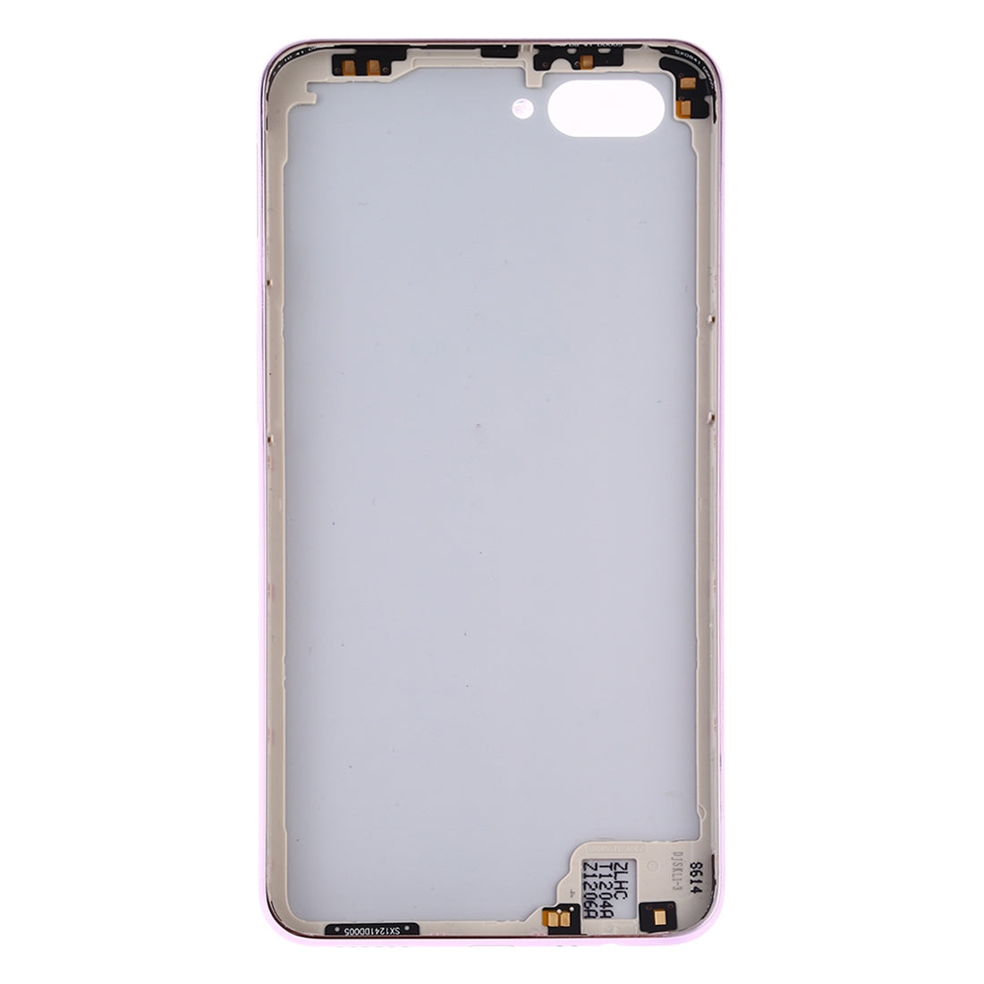 For OPPO A5 / A3s Back Cover with Frame (Pink)