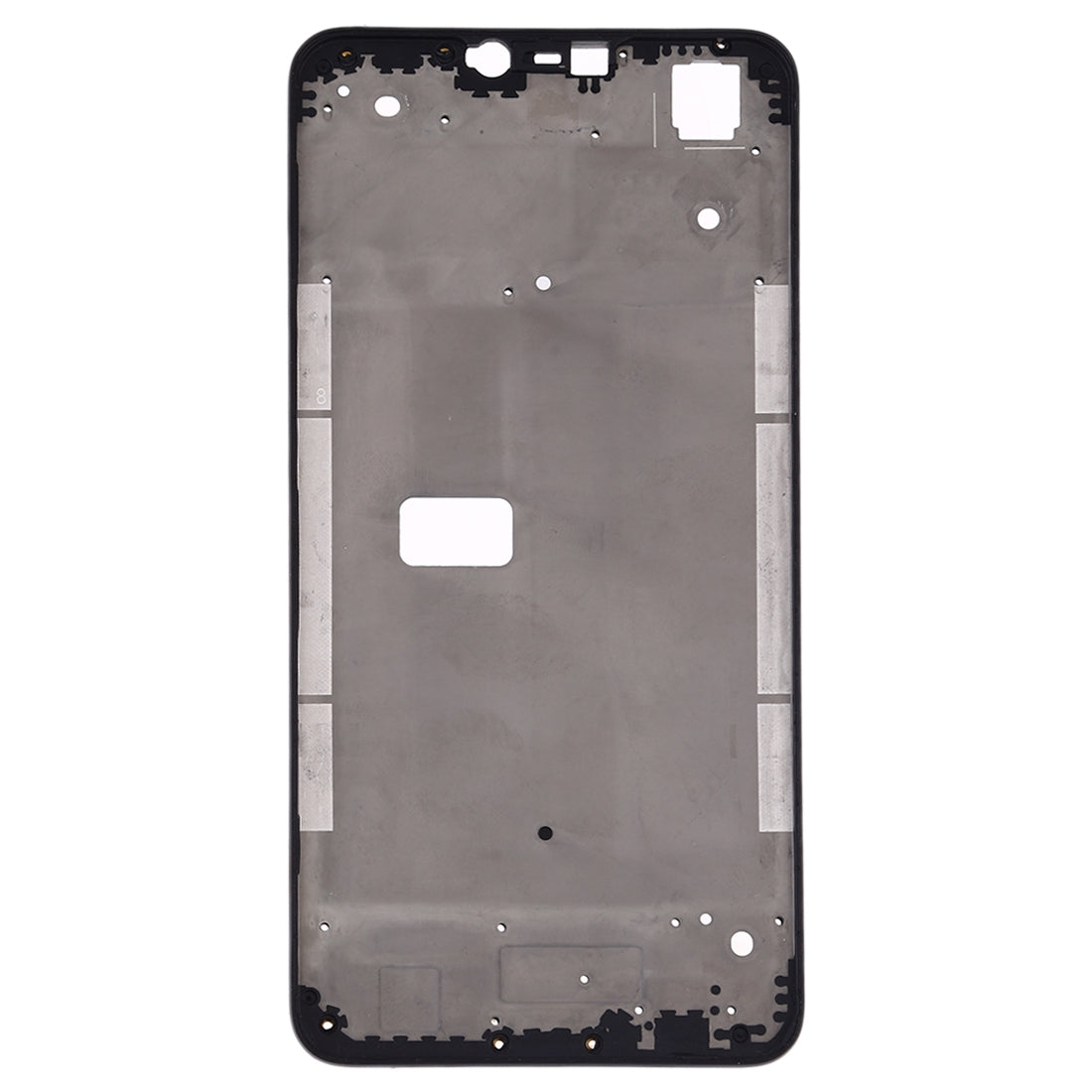 For OPPO A5 / A3s Front Housing LCD Frame Bezel Plate (Black)