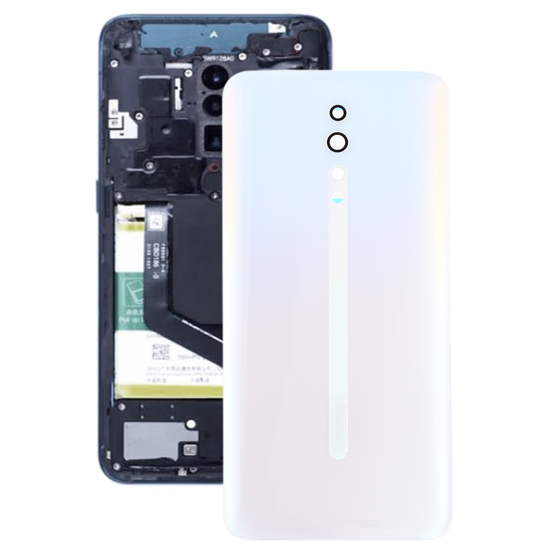 For OPPO Reno Z Back Cover (White)