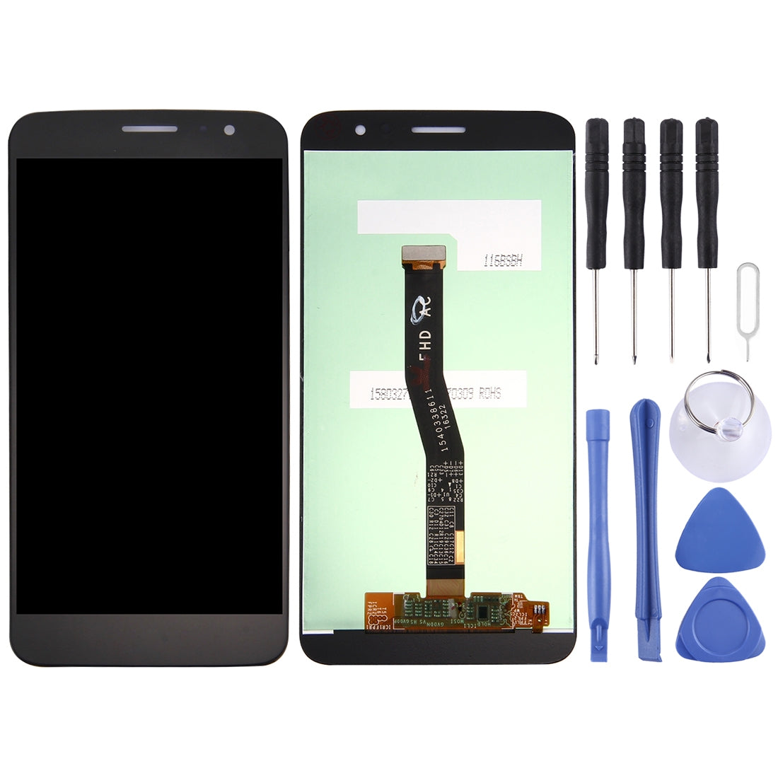 For Huawei nova plus MLA-L03 LCD Screen and Digitizer Full Assembly(Black)