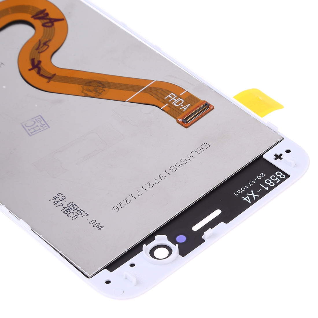 OEM LCD Screen for Huawei Nova 2 Plus Digitizer Full Assembly with Frame (White)