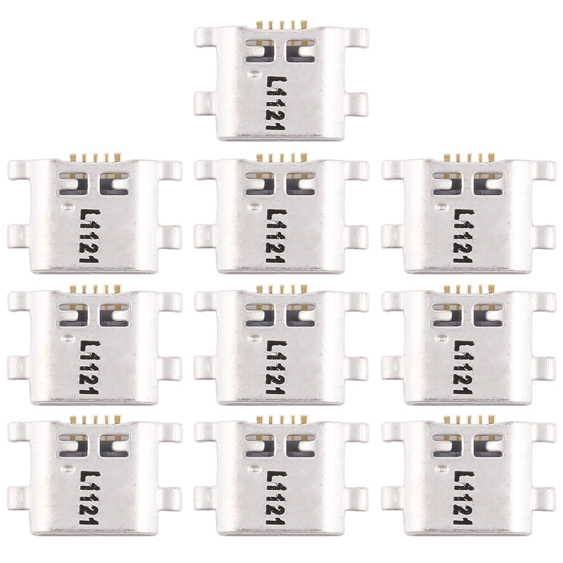 10 PCS Charging Port Connector for Huawei P smart (Enjoy 7S)