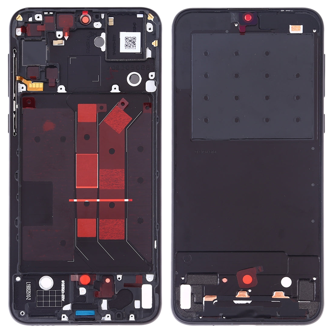 Original Middle Frame Bezel Plate for Huawei Nova 5 Pro / Nova 5(Black)